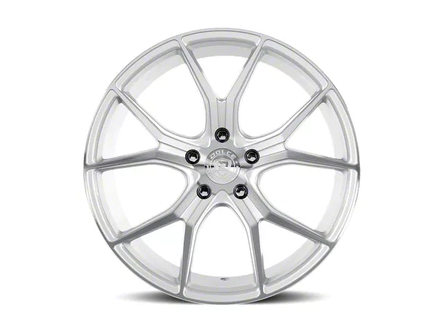 2005-2025 Dolce Performance Element Gloss Silver Machined Face Wheel; 19x8.5; 35mm Offset