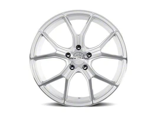 2005-2025 Dolce Performance Element Gloss Silver Machined Face Wheel; 19x8.5; 35mm Offset