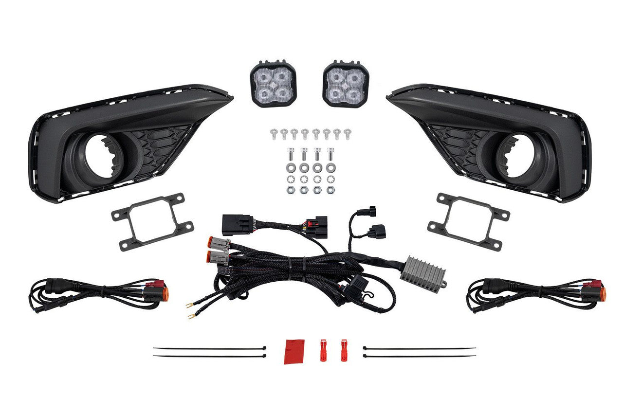 2024-2025 Ecoboost // Diode Dynamics Mustang EcoBoost SS3 LED Fog Lamp Kit