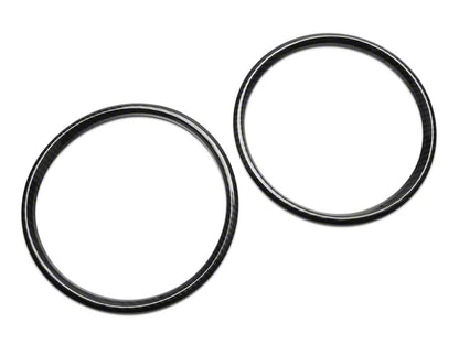 2015-2023 Mustang SpeedForm Door Speaker Trim; Carbon Fiber Style