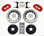 1994-2004 Wilwood Superlite 6R Front Big Brake Kit with 14-Inch Drilled and Slotted Rotors; Red Calipers