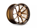 2005-2025 Ferrada Wheels FR2 Matte Bronze with Gloss Black Lip Wheel; 19x8.5; 35mm Offset