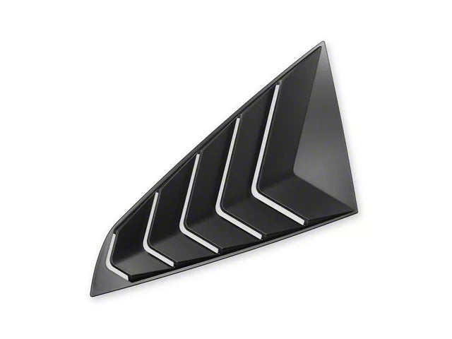2024-2025 Mustang SpeedForm Sport Quarter Window Louvers Matte Black