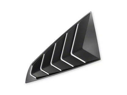 2024-2025 Mustang SpeedForm Sport Quarter Window Louvers Matte Black