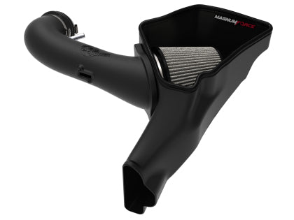 2018-2023 Mustang GT AFE Magnum FORCE Stage-2 Cold Air Intake with Pro DRY S Filter; Black