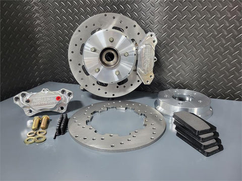 2016-2020 Mustang GT350 Rear Drag Race Brake Kit - Aerospace Components