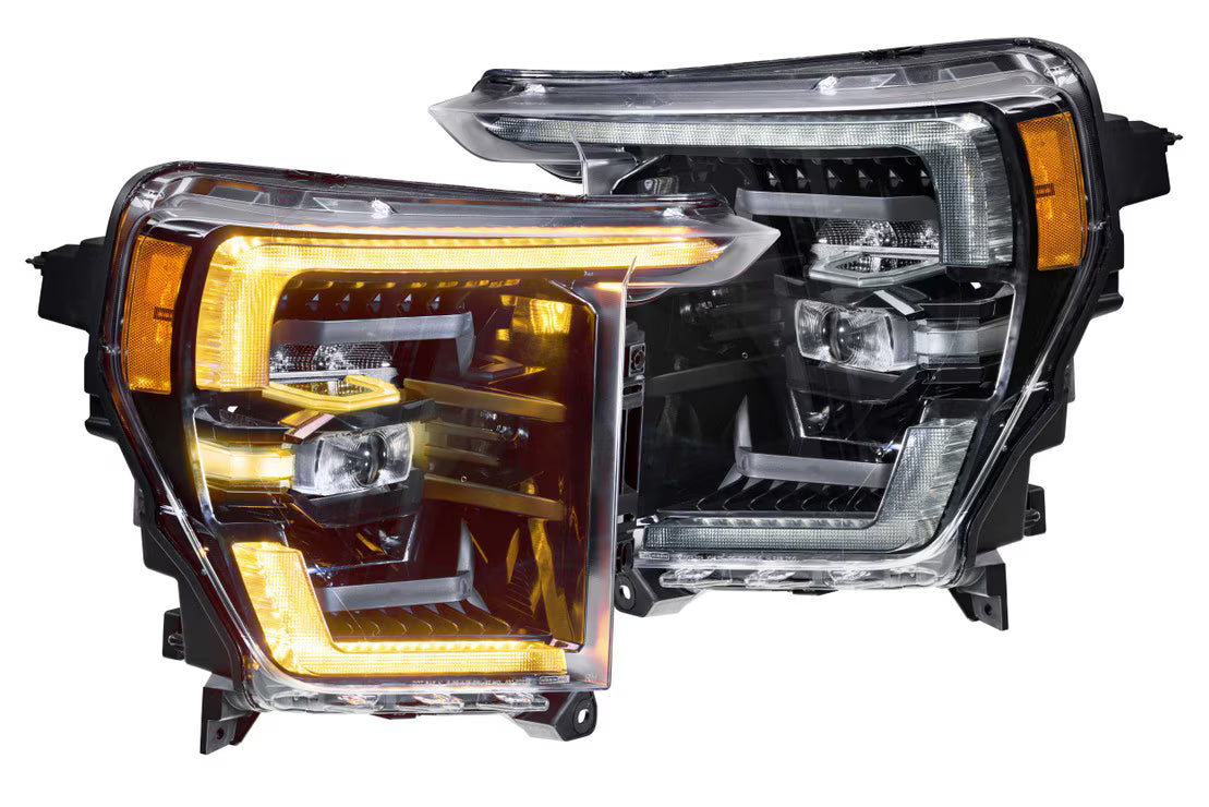 2021-2023 Ford F150 Morimoto LED Headlights - Amber DRL