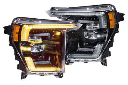 2021-2023 Ford F150 Morimoto LED Headlights - Amber DRL