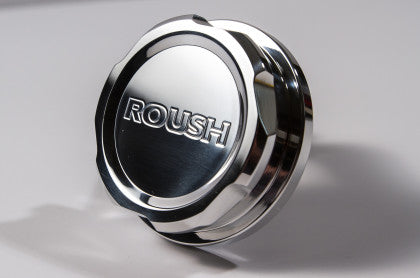 1996-2023 Roush Billet Radiator Cap; Polished