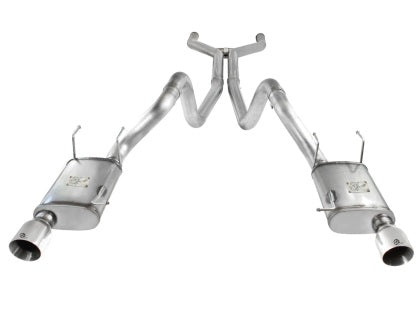 2011-2014 AFE MACH Force-XP 3-Inch Cat-Back Exhaust System with Polished Tips