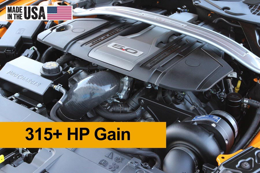 2018-2023 Ford Mustang GT ProCharger HIGH OUTPUT (HO) Complete Kit