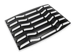 2005-2014 MP Concepts Rear Window Louvers; Matte Black