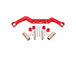 1979-1993 BMR Transmission Crossmember for TH350/PG/700R4/C4/C6/AOD/4L60 Transmissions; Red