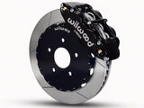 1994-2004 Wilwood Superlite 6R Front Big Brake Kit with 12.90-Inch Slotted Rotors; Black Calipers