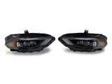 2018-2023 Mustang NOVA-Series LED Projector Headlights Black