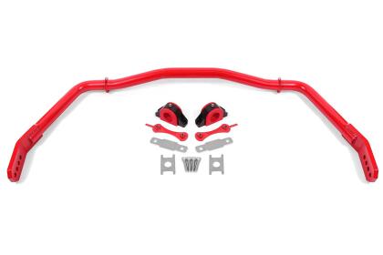 2005-2014 BMR 4-Hole Adjustable Front Sway Bar; Red