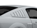 2005-2009 Cervini's 1965 Style Quarter Window Louvers; Unpainted