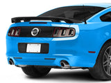 2010-2014 GT/CS Style Rear Spoiler; Matte Black