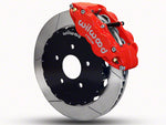 1994-2004 Wilwood Superlite 6R Front Big Brake Kit with 12.90-Inch Slotted Rotors; Red Calipers