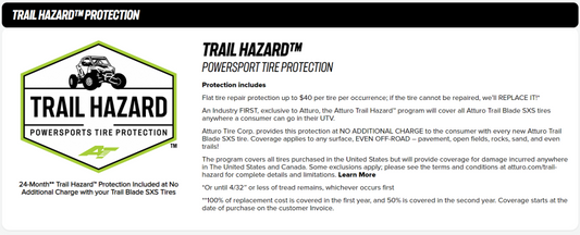 Atturo Trail Blade X/T SxS Tire - 29X11R14 75N - 20003
