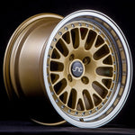 JNC Wheel JNC001 Gold Machined Lip