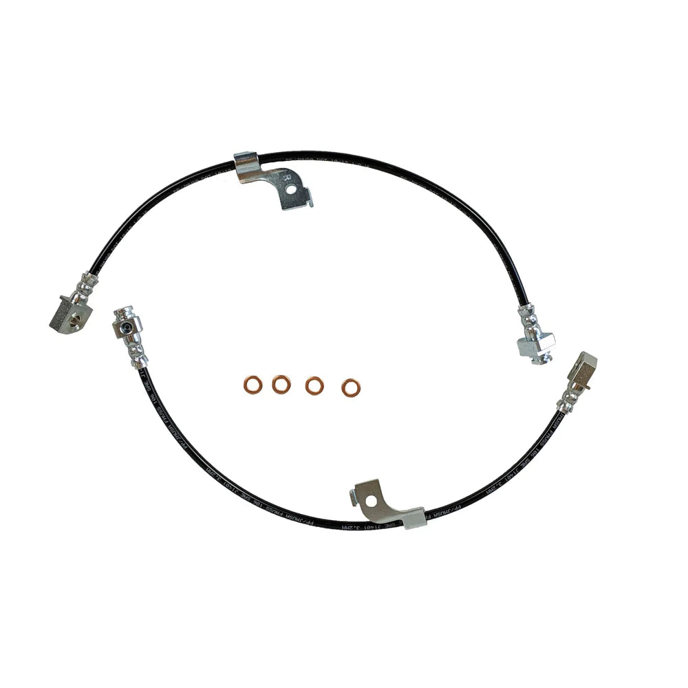 2015-2023 Mustang J&M Stainless Steel Brake Hose Kit All Models