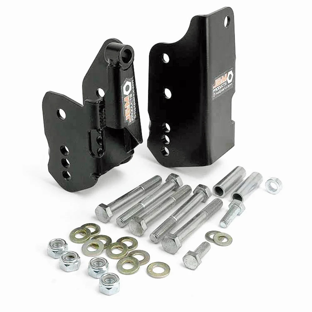 2005-2014 Mustang J&M Lower Control Arm Relocation Brackets - Bolt-In Steel