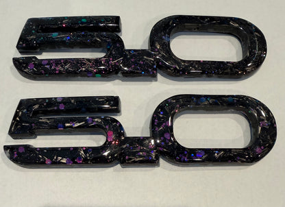 Mustang Carbon Fiber Forged Emblems