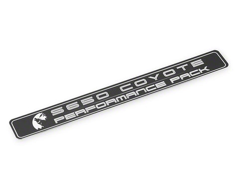 2024-2025 Mustang Aluminum Strut Tower Plate; Moon S650 Coyote Performance Pack