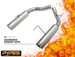 2005-2010 Pypes Pype-Bomb Axle-Back Exhaust System