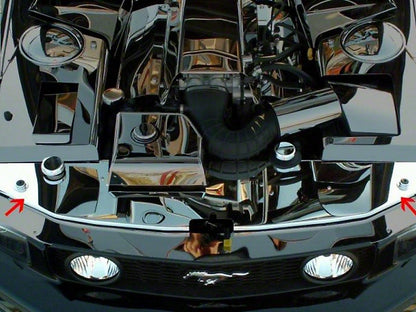 2005-2009 Radiator Support Cover; Polished