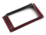 2015-2023 Mustang SpeedForm Touchscreen Bezel; Carbon Fiber Style