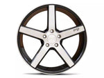 1994-2025 Niche Milan Gloss Black Brushed Wheel; 19x8.5; 35mm Offset