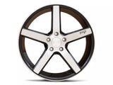 1994-2025 Niche Milan Gloss Black Brushed Wheel; 19x8.5; 35mm Offset