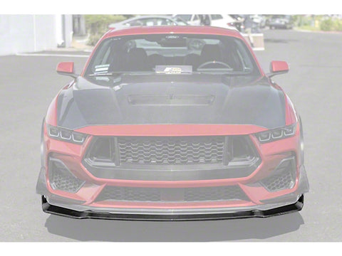 2024-2025 Mustang Chin Spoiler Lip Extension; Carbon Fiber