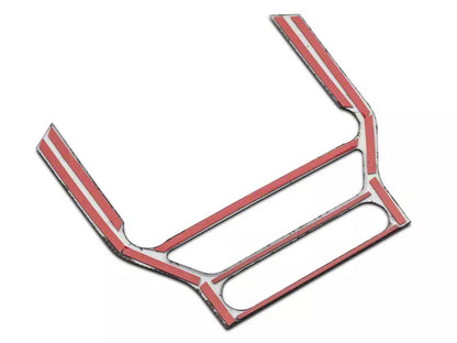 2015-2023 Mustang SpeedForm Center Dash Trim; Carbon Fiber Style