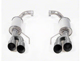 2024-2025 w/o Active exhaust Roush Axle-Back Exhaust with Black Tips