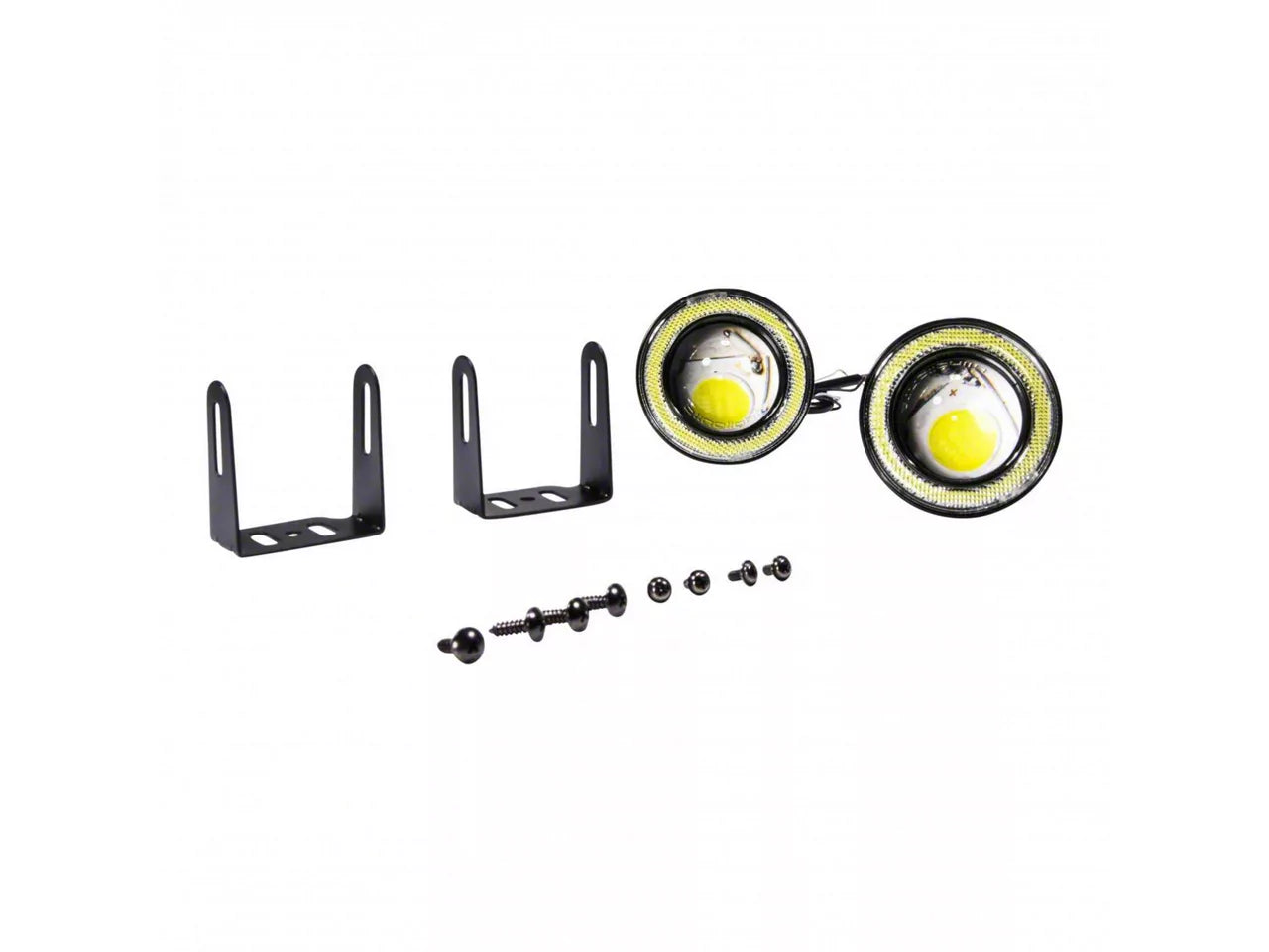 2010-2012 Mustang GT California Special LED Halo Fog Lights