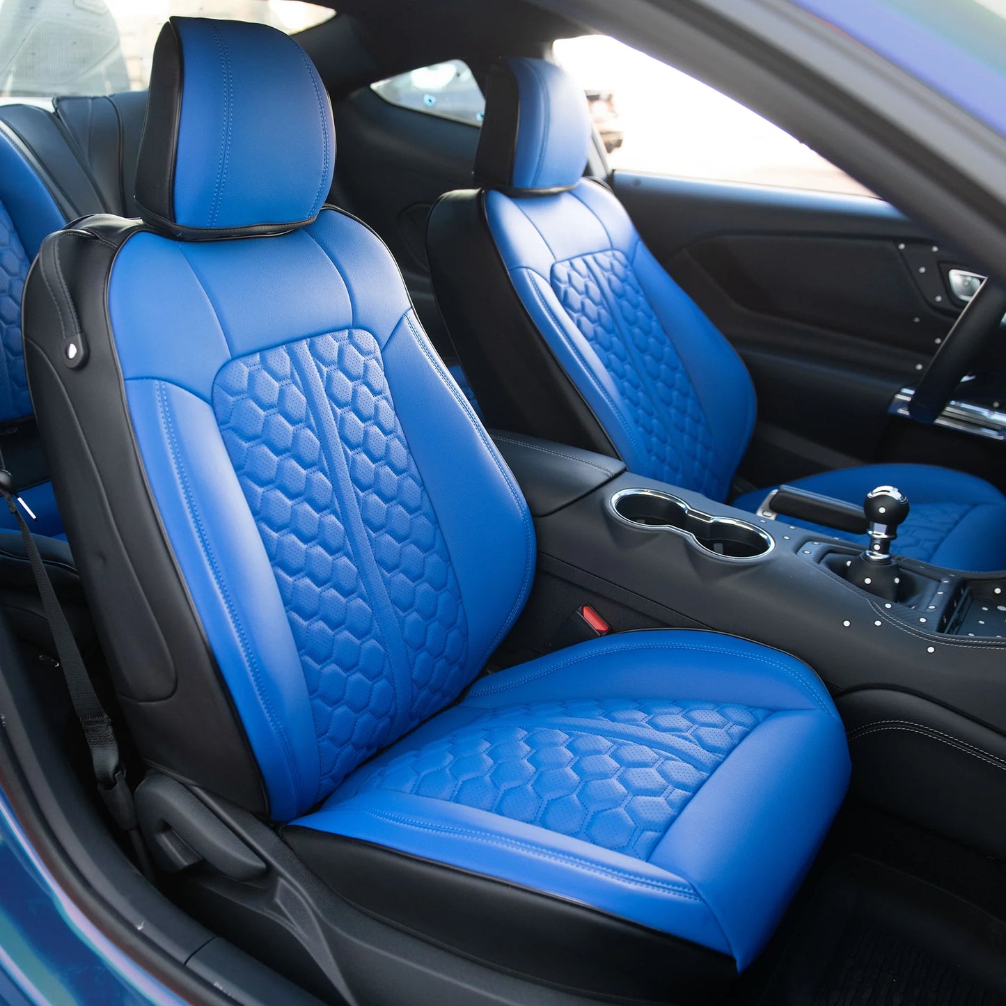 2015-2023 Ford Mustang S550 Coupe Leather Seat Covers
