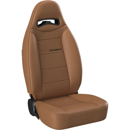 Corbeau Moab Reclining Seats Tan Vinyl Pair
