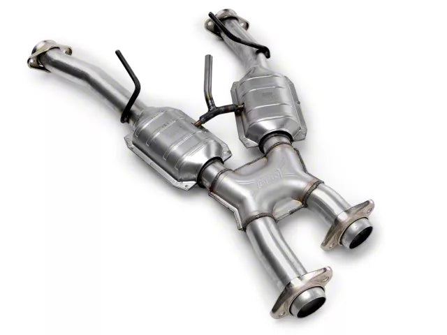 1979-1993 5.0L Mustang w/ Long Tube Headers & Automatic Transmission BBK Catted X-Pipe