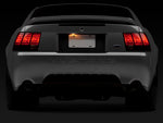 1999-2004 Raxiom Tail Lights; Black Housing; Smoked Lens