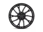 2005-2025 Niche Novara Matte Black Wheel; Rear Only; 20x10.5; 40mm Offset