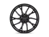 2005-2025 Niche Novara Matte Black Wheel; Rear Only; 20x10.5; 40mm Offset