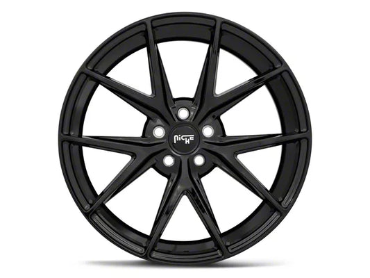 2005-2025 Niche Misano Gloss Black Wheel; 20x9; 35mm Offset
