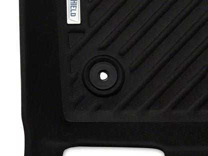 2015-2025 Mustang TruShield Precision Molded Front Floor Liners; Black