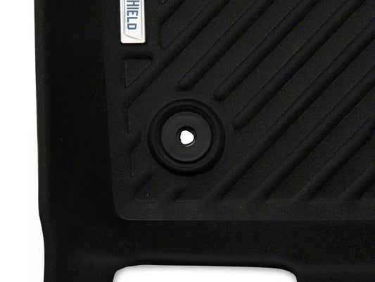 2015-2025 Mustang TruShield Precision Molded Front Floor Liners; Black