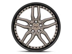 2005-2025 Niche Methos Matte Bronze Black Wheel; Rear Only; 20x10.5; 40mm Offset