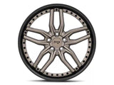 2005-2025 Niche Methos Matte Bronze Black Wheel; Rear Only; 20x10.5; 40mm Offset