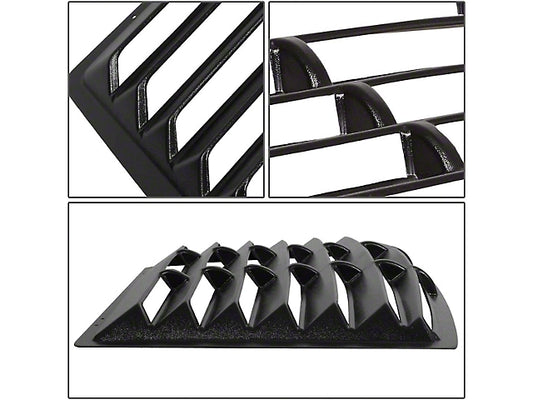 1979-1993 Rear Window Louvers